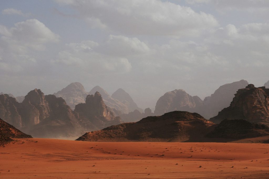 SKY BIRD ON LOCATION BLOG: DUNE 1 & 11 blog- Picture of Wadi Rum, Jordan from Sky Bird Travel blog
