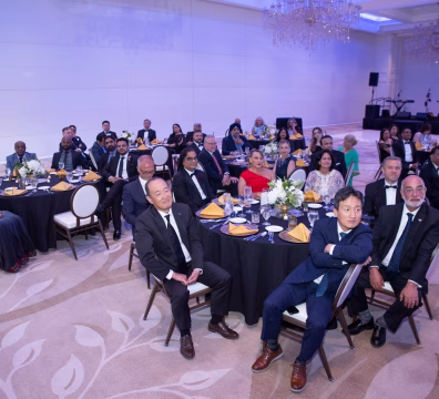 Guests Seated at Sky Bird Travel’s 50th Anniversary Celebration